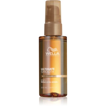 Wella Professionals Ultimate Smooth Oil Ulei ser hranitor pentru păr - imagine 2